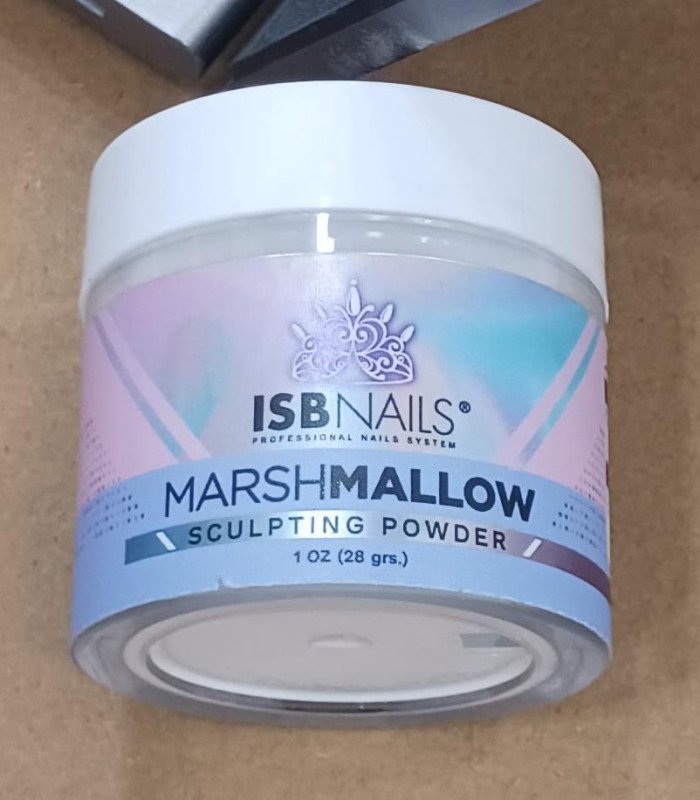ISBNails Marsh Mallow Sculpting Powder 1oz/28g